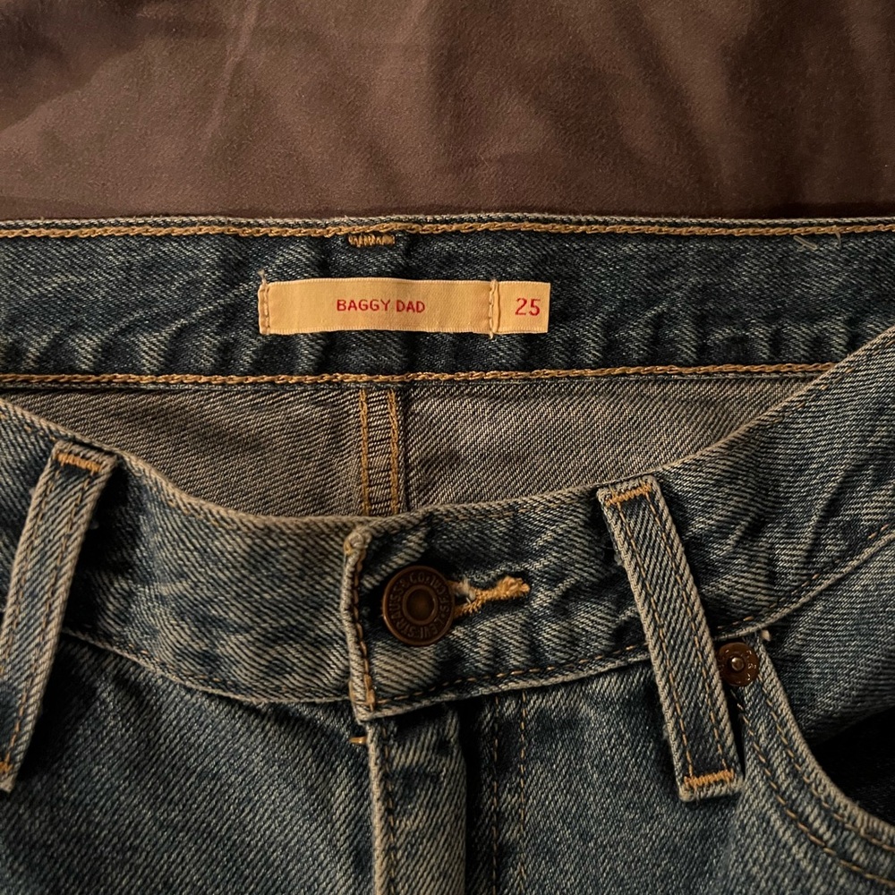 Levi's Relaxed Fit Baggy Dad Jeans - Classic Blue